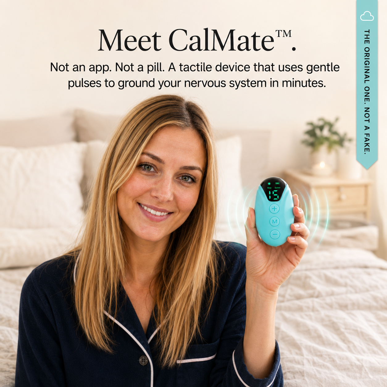 CalMate™ Calm, in your palm.